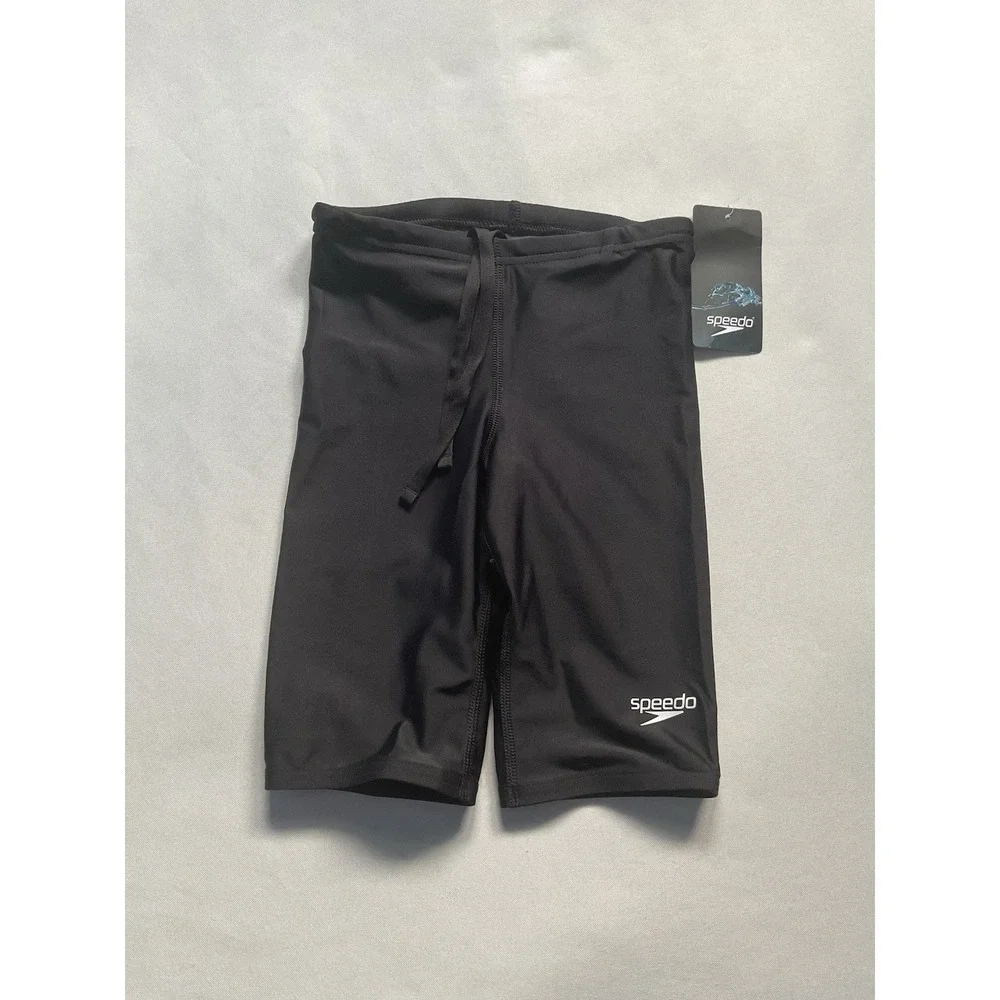 Speedo  black  Youth Boys Swim‎ Trunks Board Shorts Size 24 Pro Lot